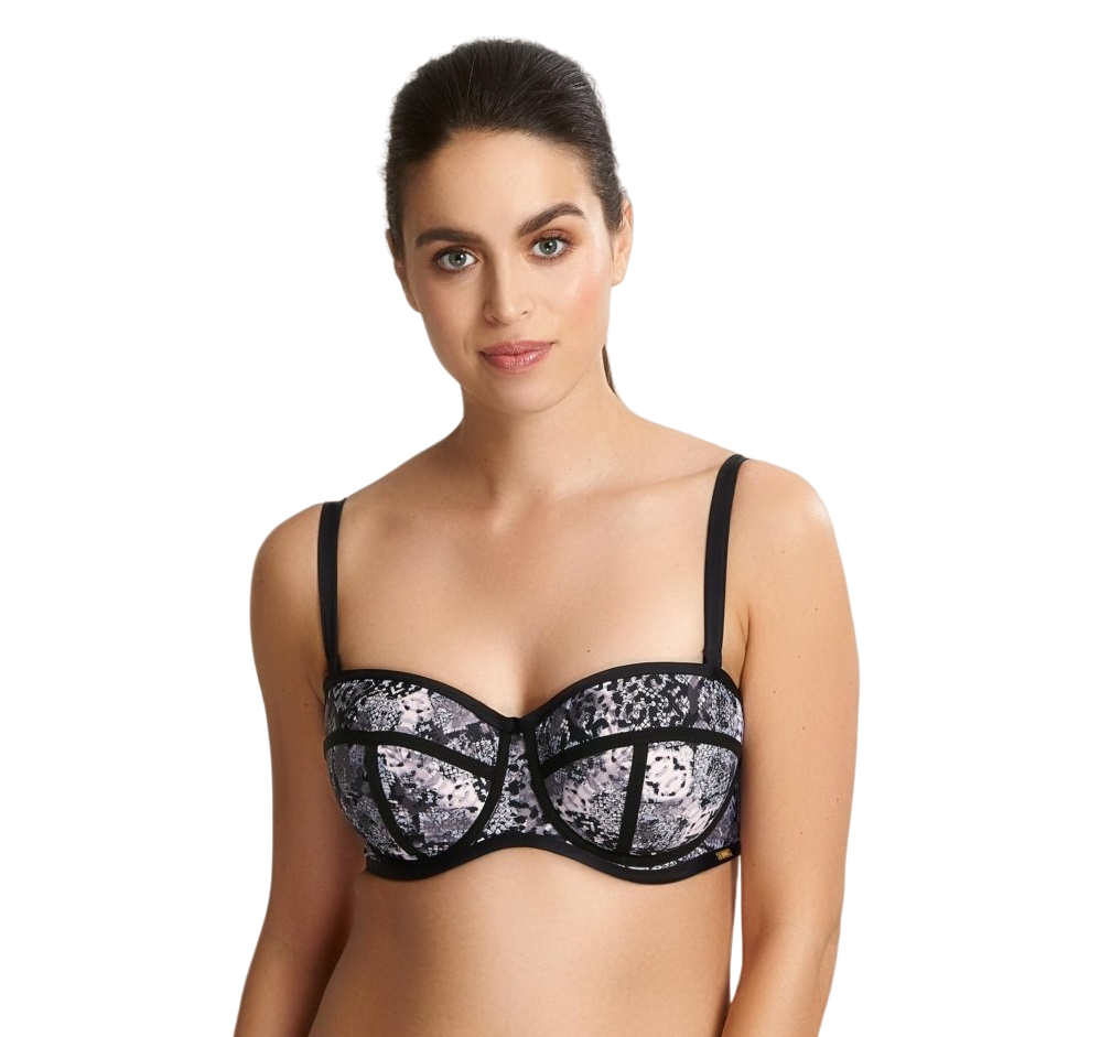 Верх купальника Panache Jolee Bandeau (SNAKE PRINT)
