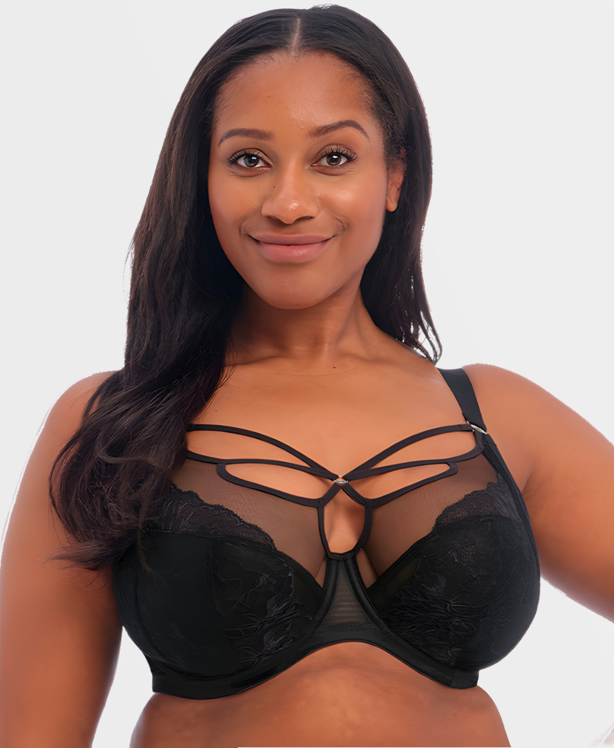 Бюстгальтер Elomi Brianna Plunge Bra (Black)