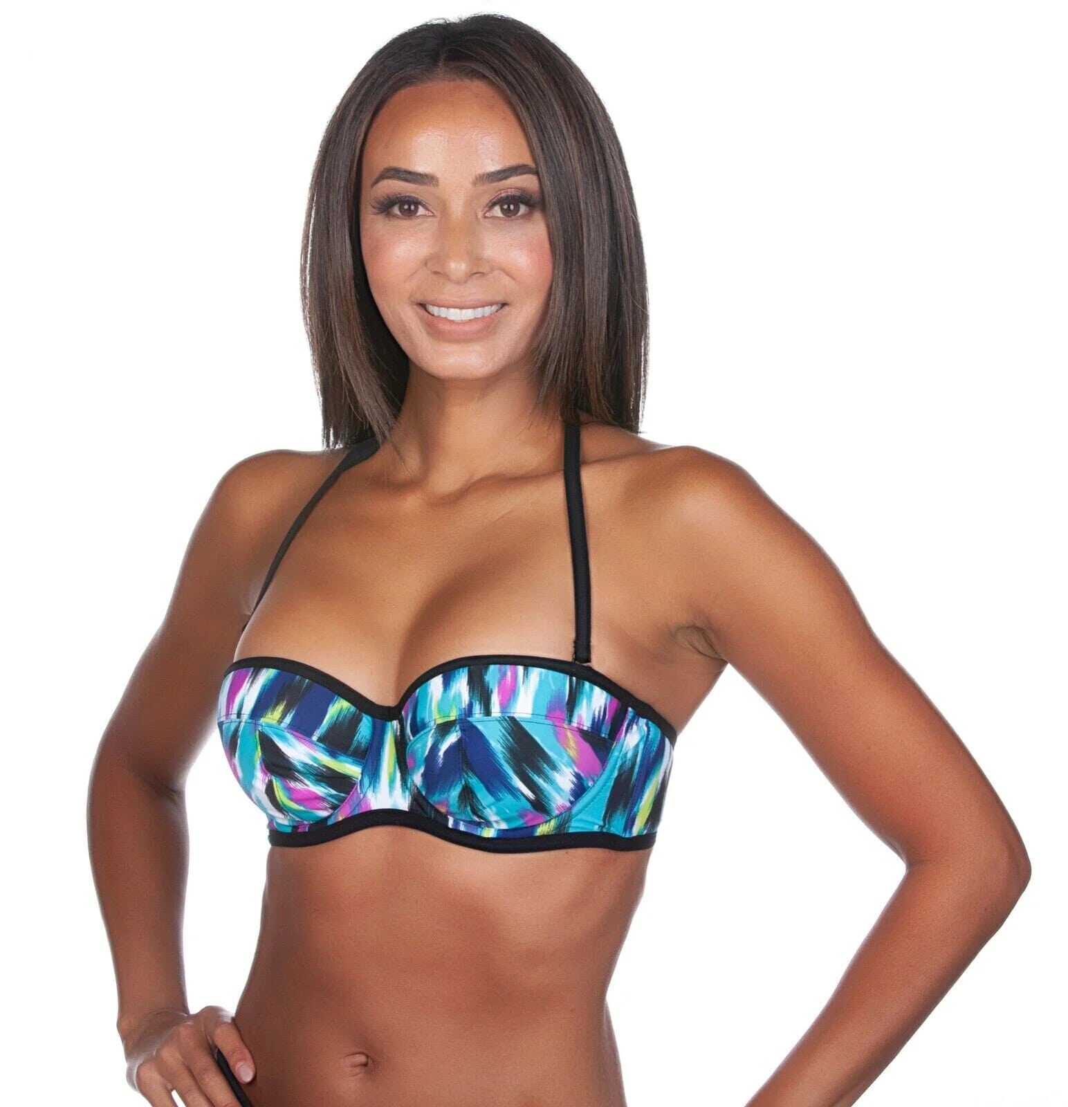 Верх купальника Panache Avril Bandeau (ABSTRACT PRINT)