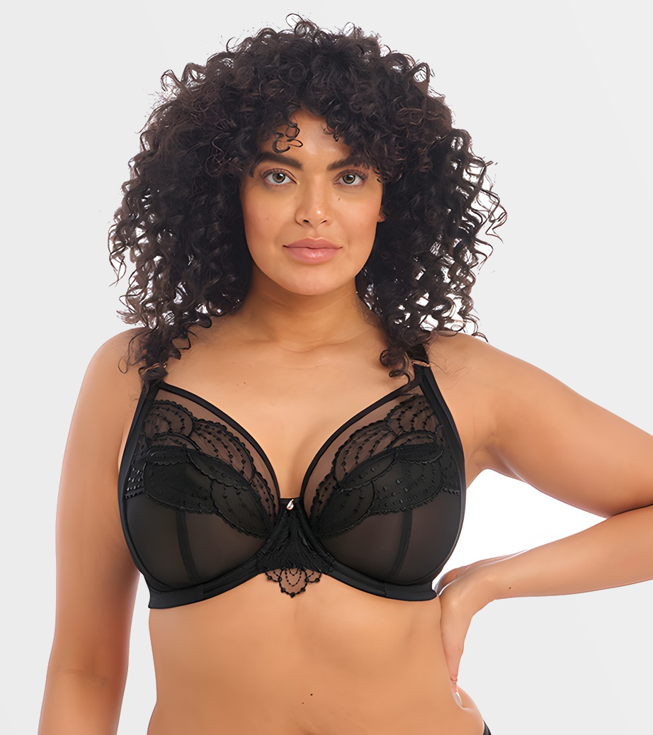 Бюстгальтер Elomi Priya UW Plunge Bra (Black)