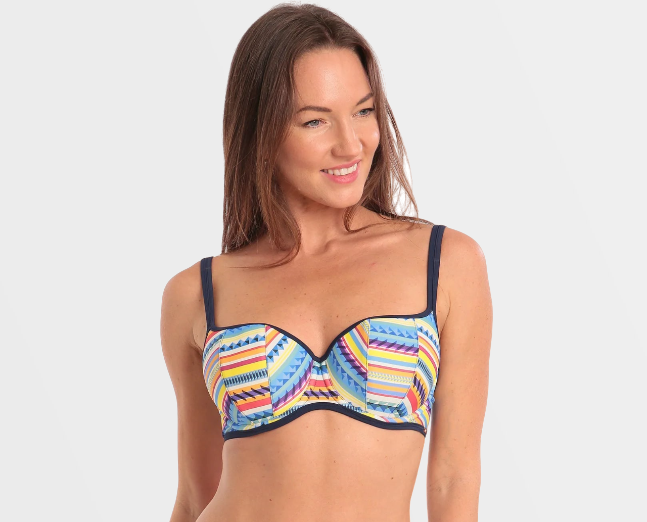Верх купальника Panache Aspen Padded Balconette (Multi stripe)