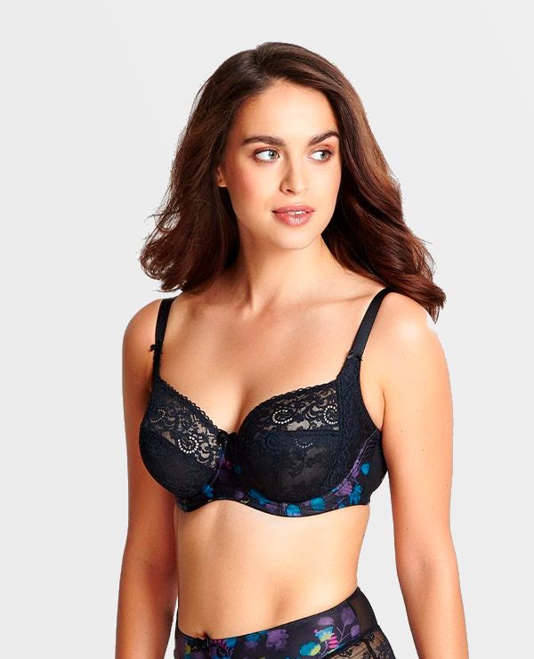 Бюстгальтер Panache Amelie Full Cup Bra (BLACK/FLOR)