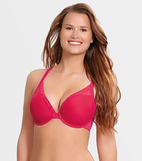 Бюстгальтер Panache Tia Plunge (Deep/Cerise)