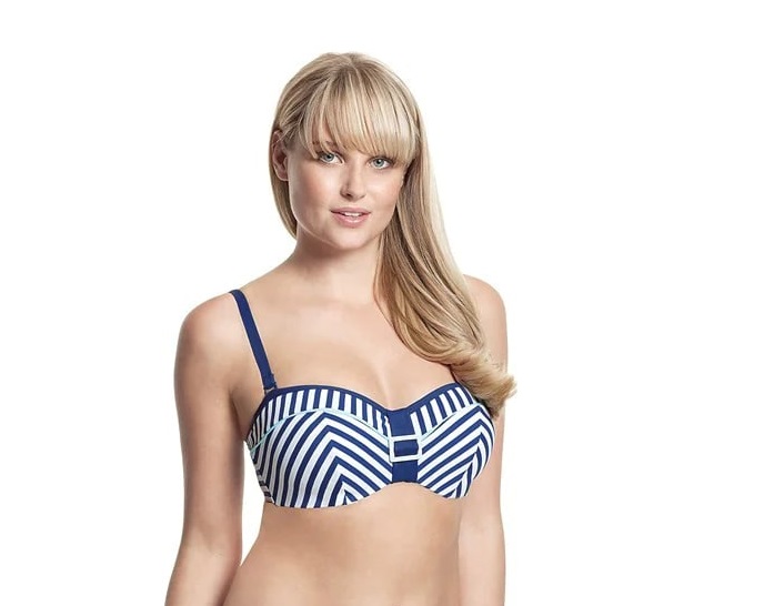 Верх купальника Panache Lucille Bandeau (NAUTICAL PRINT)