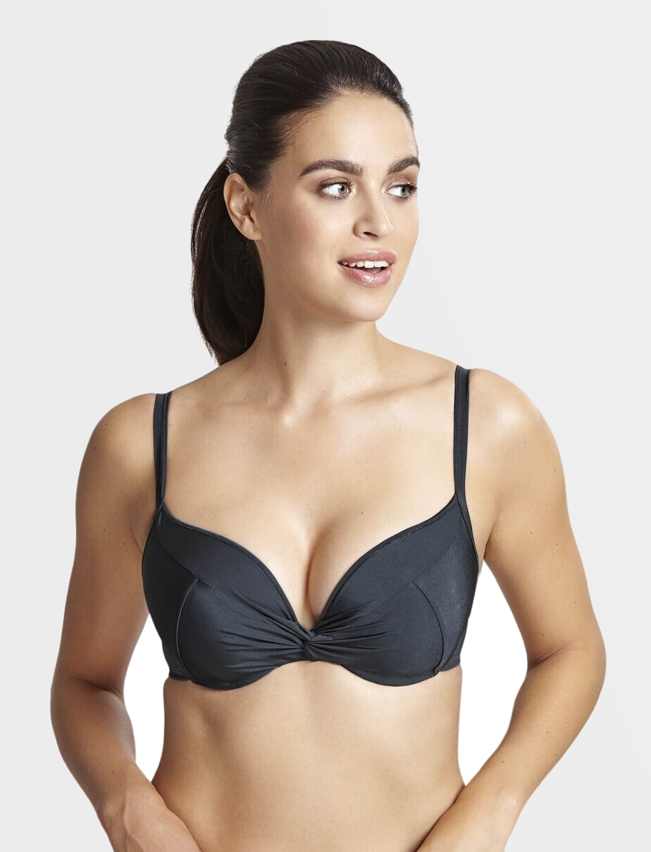 Верх купальника Panache Marina Padded Plunge (GRAPHITE)
