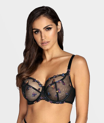 Бюстгальтер с мягкой чашкой Ewa Bien Papillon (Black)