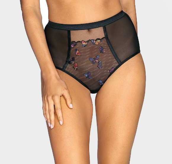 Трусы высокие Ewa Bien Papillon (Black) 