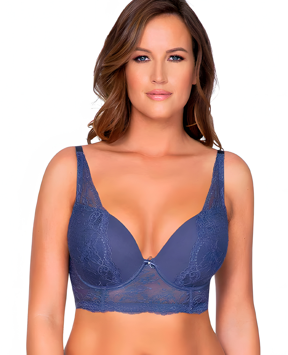 Бюстгальтер Parfait Sandrine Plunge Longline Bra (FRENCH BLUE)