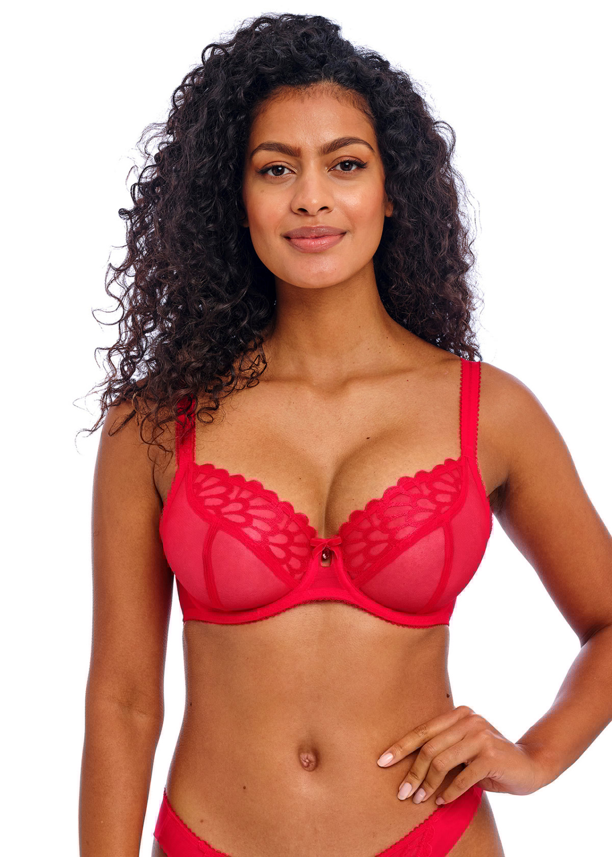 Бюстгальтер Freya Loveland Plung Bra (Red)
