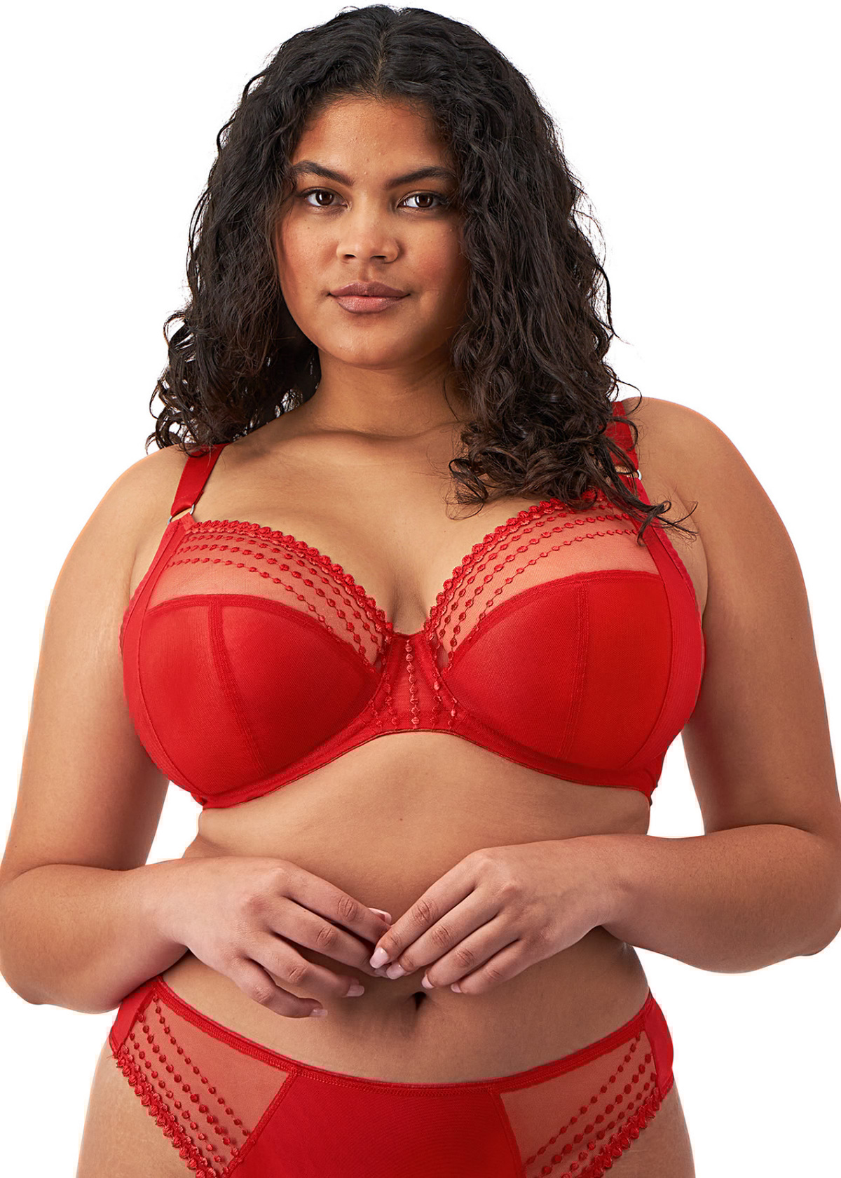 Бюстгальтер Elomi Matilda Plunge Bra (Red)
